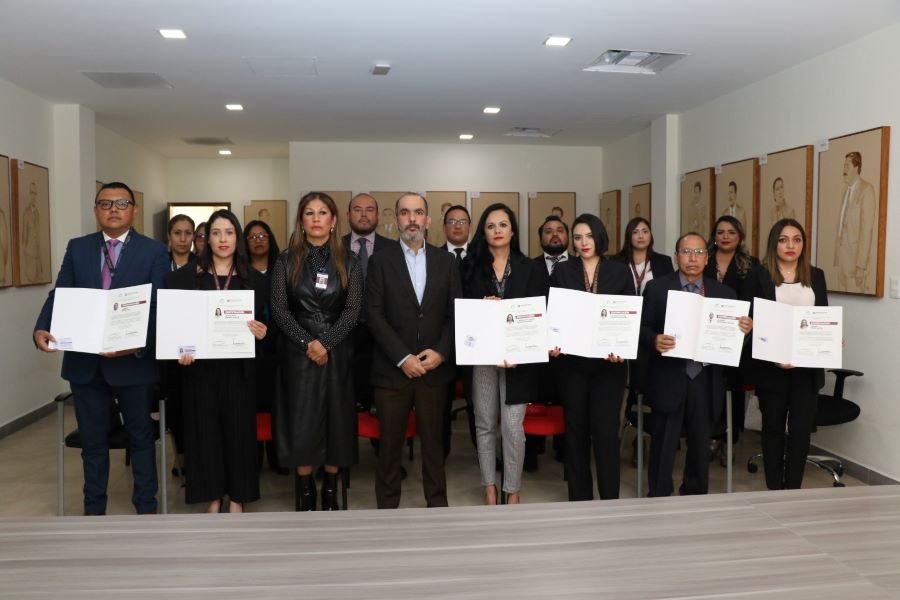 Personal de la PGJEH obtuvo certificación en materia de desaparición forzada de personas, desaparición cometida por particulares y del Sistema Nacional de Búsqueda de Personas