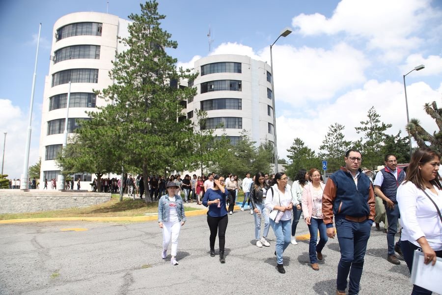 Más de 60 Mil Personas en el Simulacro en la UAEH