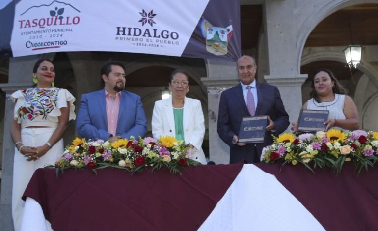 Titular de SEPH Asistió al Informe de Actividades en Tasquillo