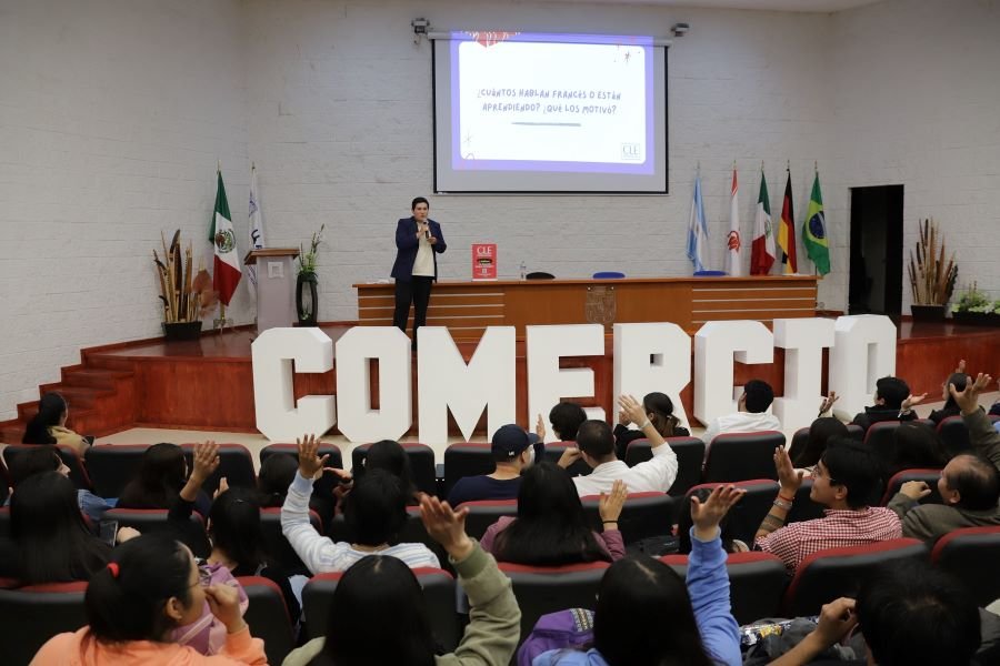 Actividades del Congreso Nacional e Internacional de Estudiantes de Comercio Exterior en UAEH