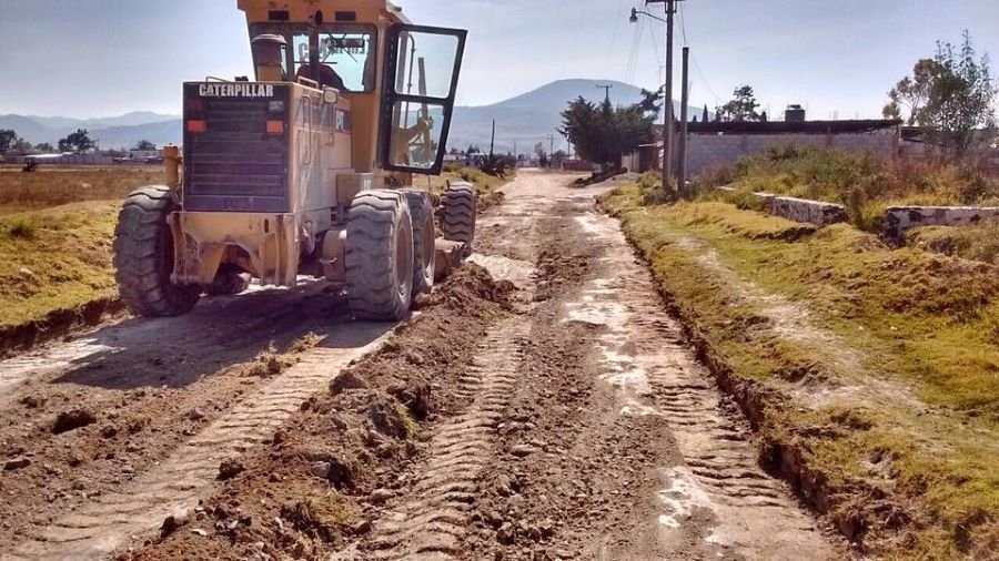 Casi 7 Km de Caminos Rehabilitados en Tulancingo