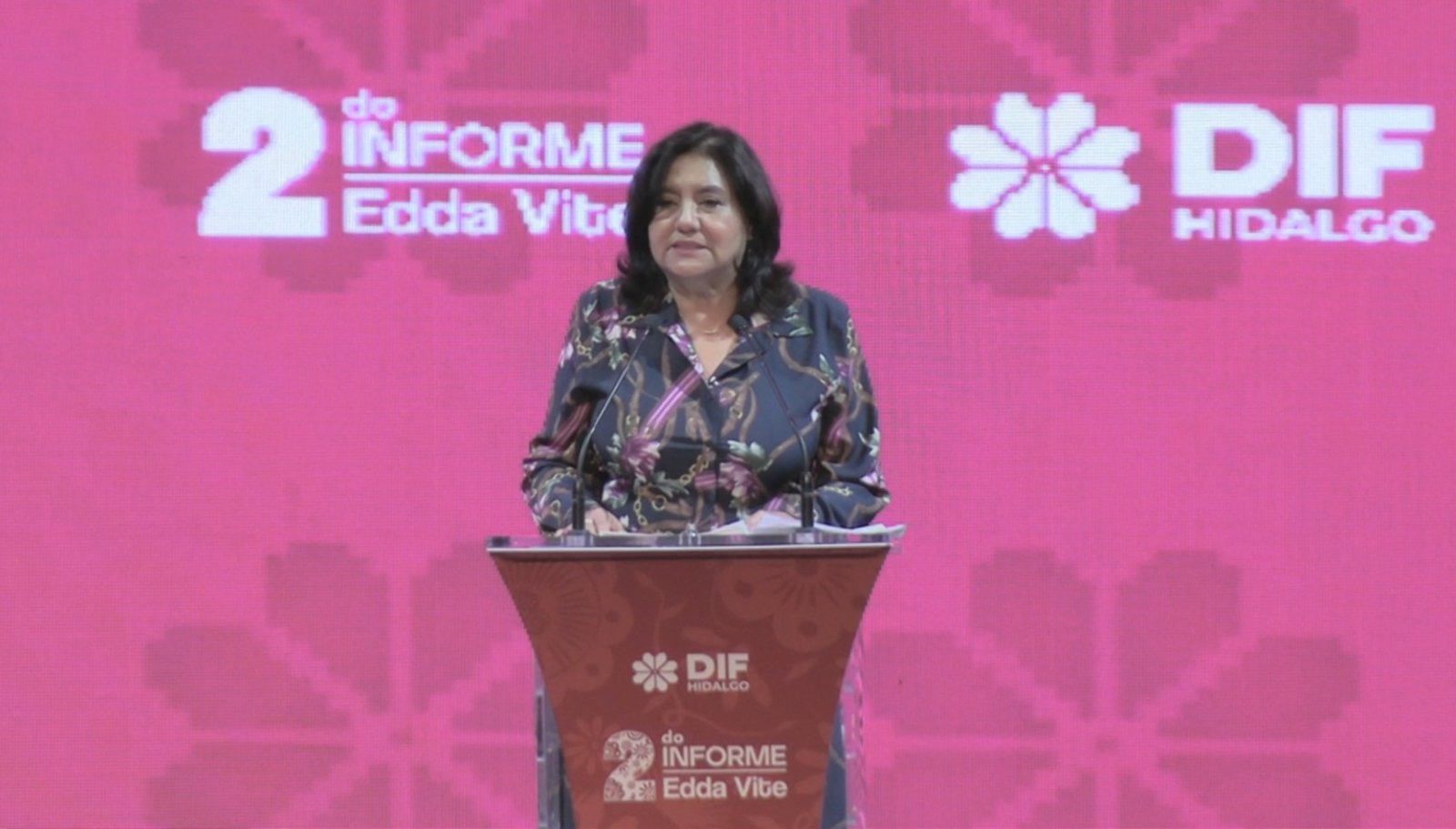 Presenta Edda Vite Resultados de su Segundo Año al Frente del DIF Hidalgo