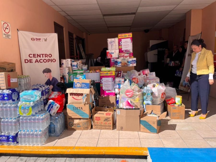 Dif Tulancingo Entregó Una Tonelada de Ayuda a Damnificados de Acapulco