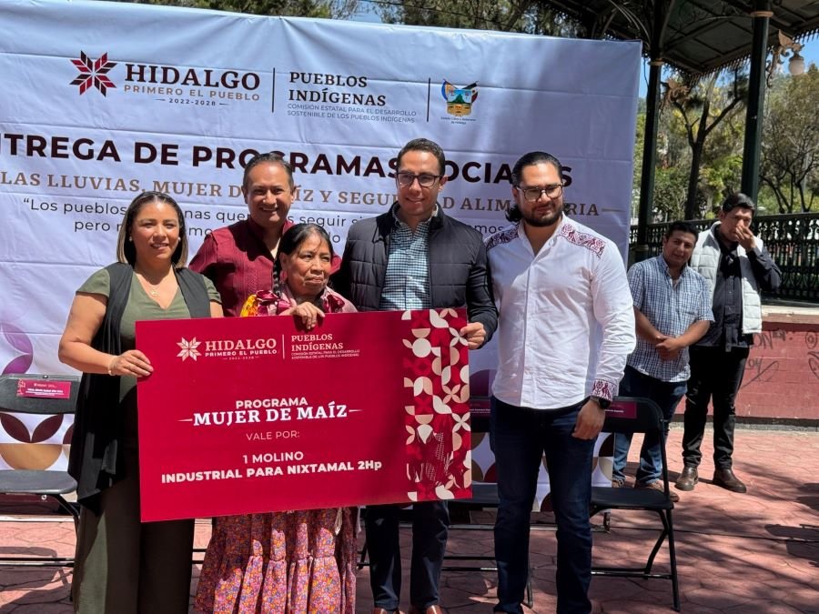 Entrega de Apoyos Beneficia a Indígenas Residentes en Pachuca