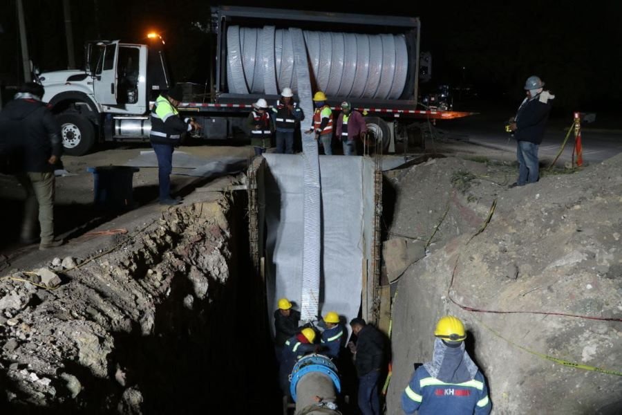 Finalizan los Trabajos Para La Rehabilitación del Tercer Tramo del Acueducto Téllez