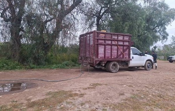 Guardia Nacional y Seguridad de Pemex, Clausuran Toma Clandestina y Requisan  Vehículos en Santa Ana Ahuehuepan