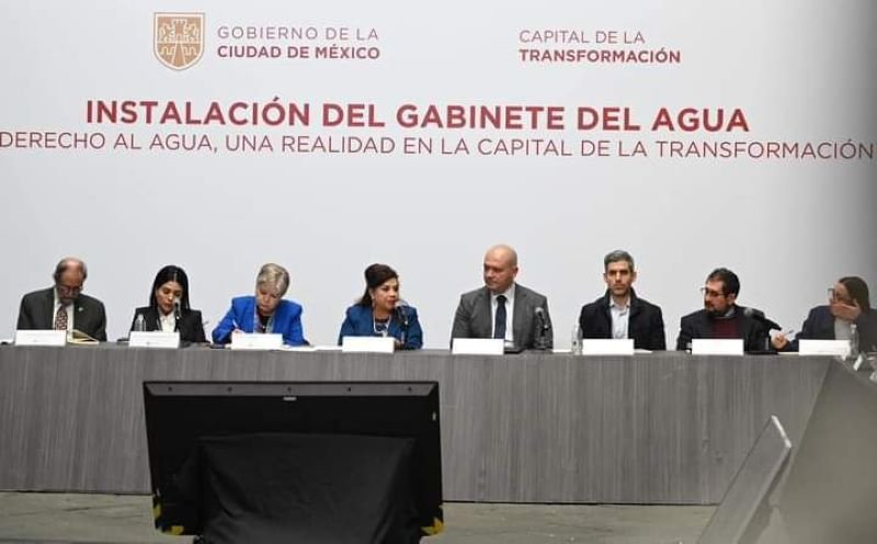 Hidalgo Participa en la Instalación del Gabinete del Agua en la CDMX