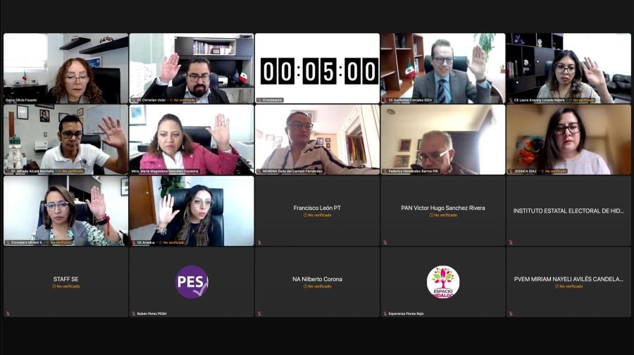 IEEH aprueba Reglas de Operación para el sorteo de los lugares de uso común para la colocación de la propaganda electoral durante las Elecciones Cuautepec 2024