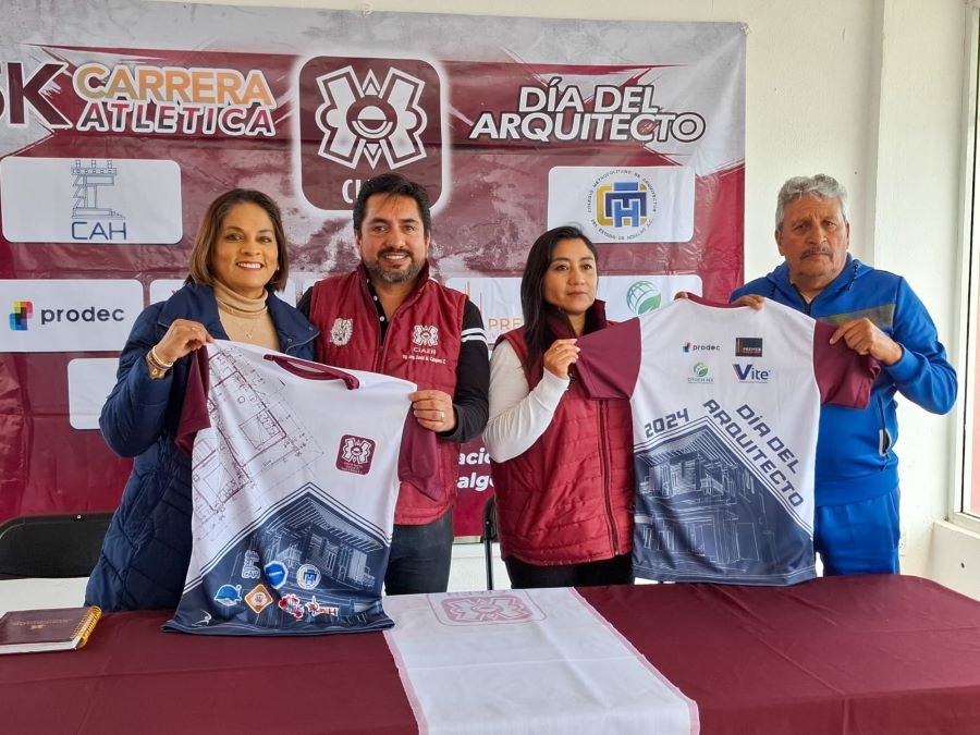 Presentan La Carrera Atlética 5k Día del Arquitecto