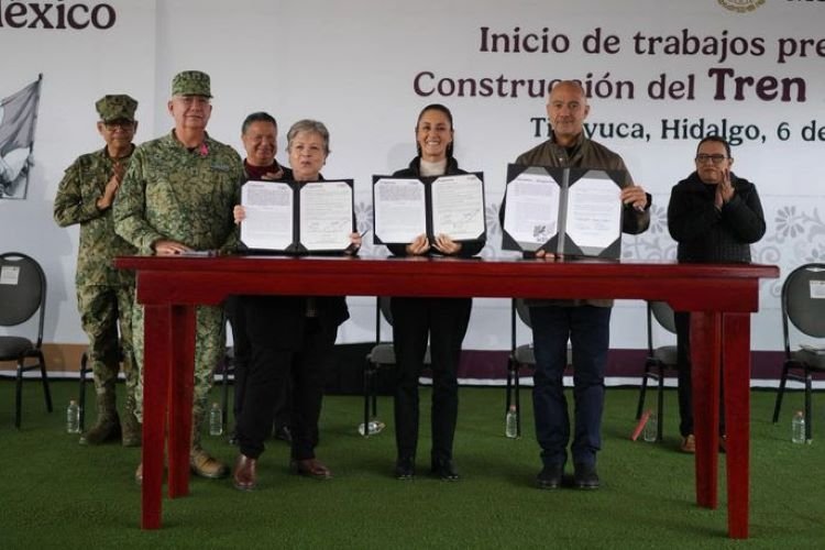 Presidenta Claudia Sheinbaum Inicia Trabajos Preliminares Para Construcción del Tren México- Pachuca