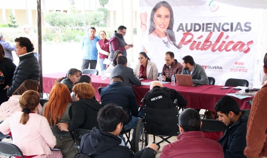 Senadora Simey Olvera Bautista Lleva Los Servicios del Senado a Tizayuca