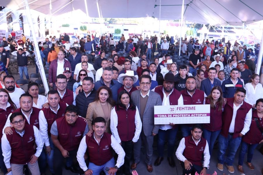 Titular de SEGOB Toma  Protesta a La Federación Hidalguense de Tianguis y Mercados del Municipio de Actopan