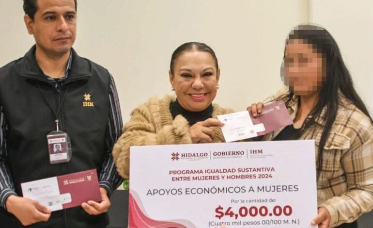 Tulancingo Fue Sede Regional Para La Entrega de Apoyos del Programa “Igualdad Sustantiva Entre Mujeres y Hombres”