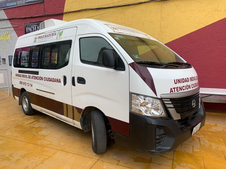 Unidad Móvil de la PGJEH Atiende Víctimas de Conductas Delictivas en la Feria de San Francisco Pachuca Hidalgo 2024