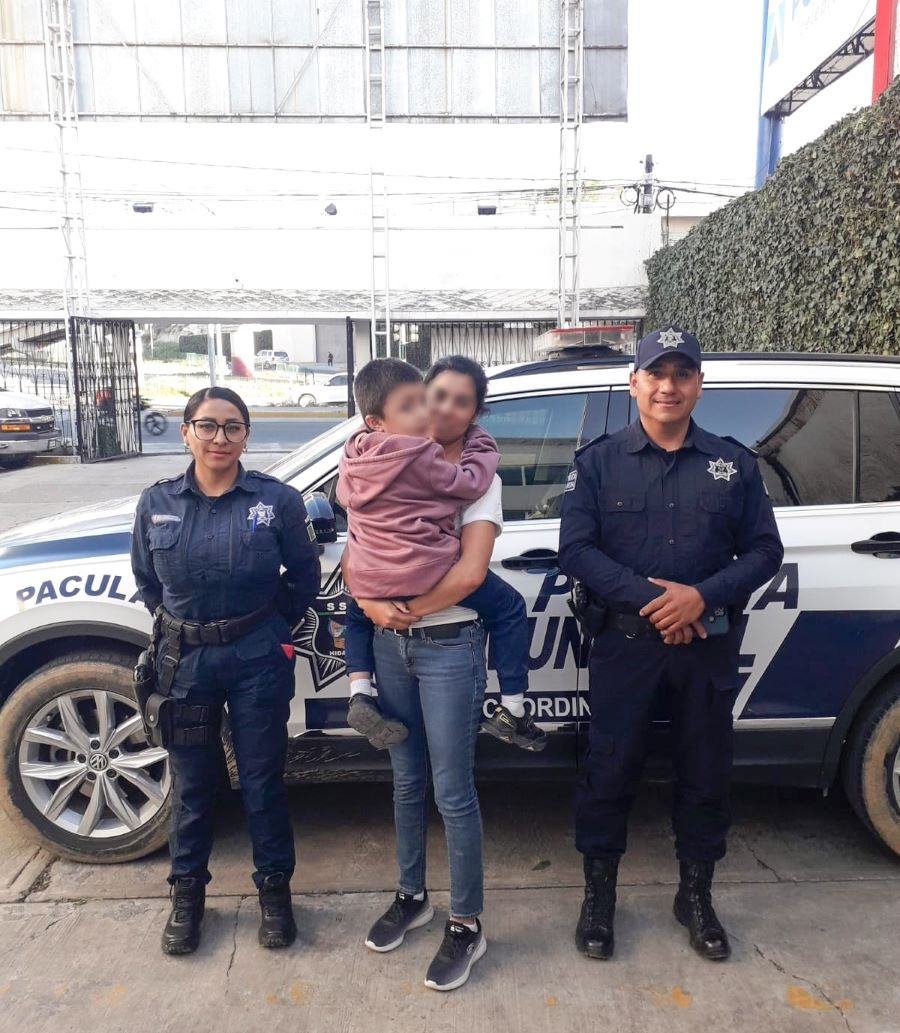 Localiza SSPH a Menor Sustraído Por Su Padre en Pacula