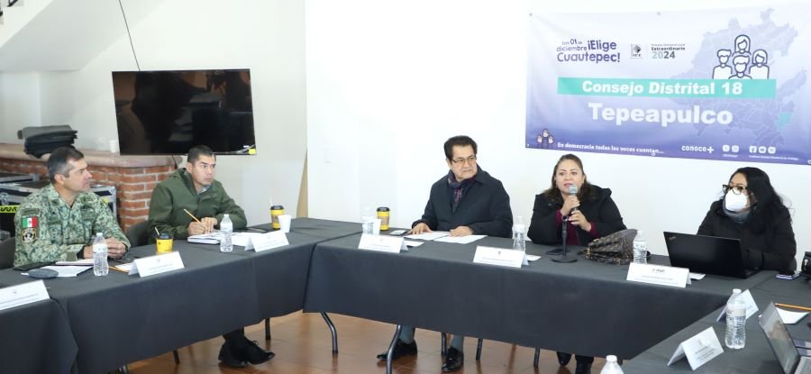 Operativo de Seguridad Garantiza una Jornada  Tranquila en los Comicios Extraordinarios en Cuautepec