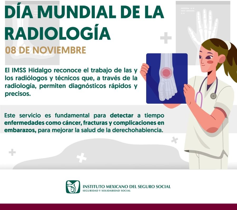 Brinda IMSS Hidalgo Servicios de Radiología En Beneficio de Derechohabientes