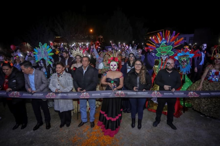 Con Éxito Arranca la “Fiesta Almas” En Hidalgo Con Un Desfile Lleno de Tradición