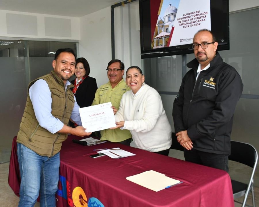 Concluye Diplomado de Guías de la Ruta Tolteca