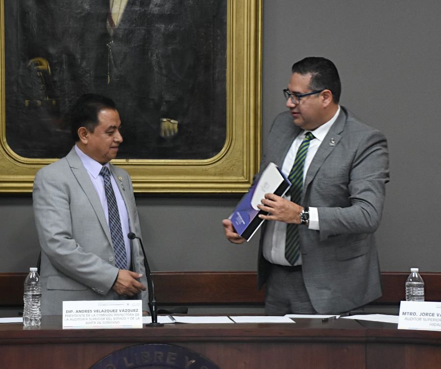Congreso de Hidalgo Recibe Informes de Auditoría de la Cuenta Pública 2023