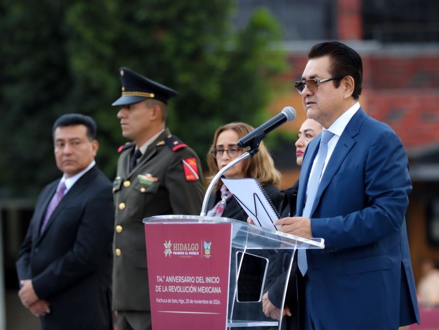Conmemoran el 114 Aniversario de la Revolución Mexicana