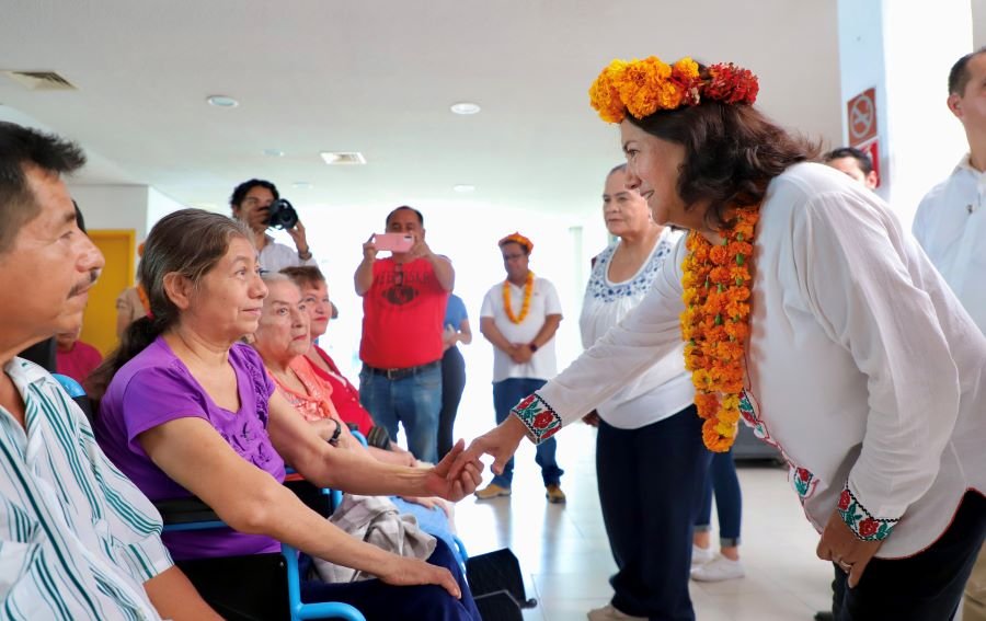 Edda Vite Recorrió Espacios de Atención a Grupos Prioritarios en Huejutla