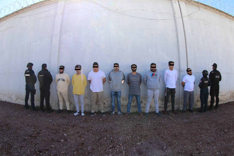 Detenidos por Autoridades, Presuntos Responsables de Actos Criminales