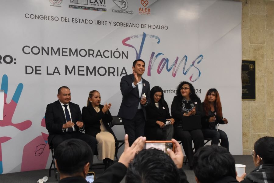 Diputado Alejandro Alcántara Conmemora el Día de la Memoria Trans