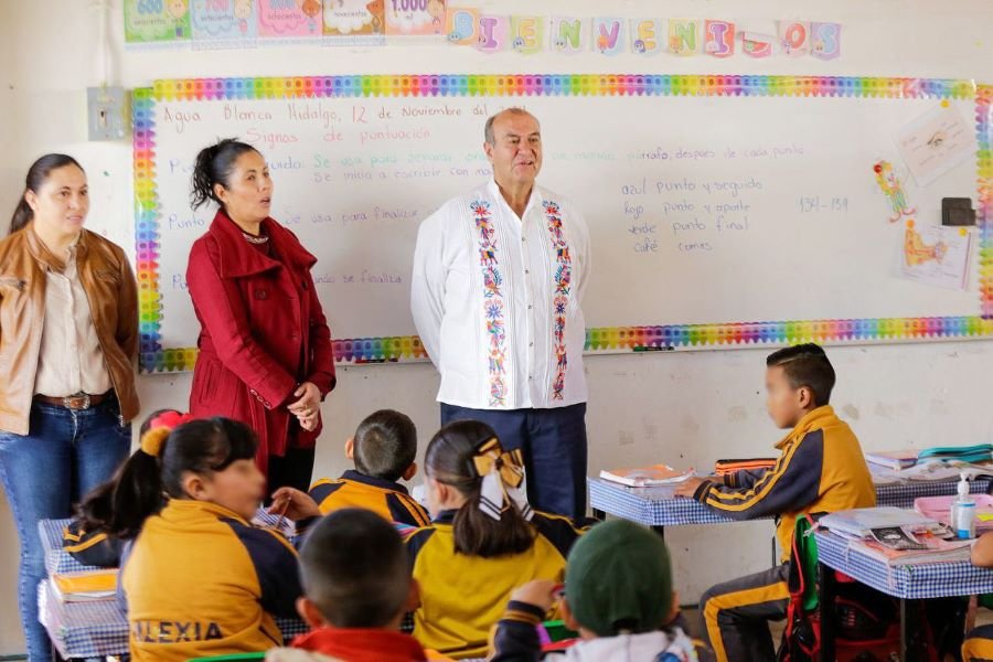 En Hidalgo Se Trabaja Todos Los Días Para Que La Niñez Aprenda, Se Divierta y Disfrute en La Escuela