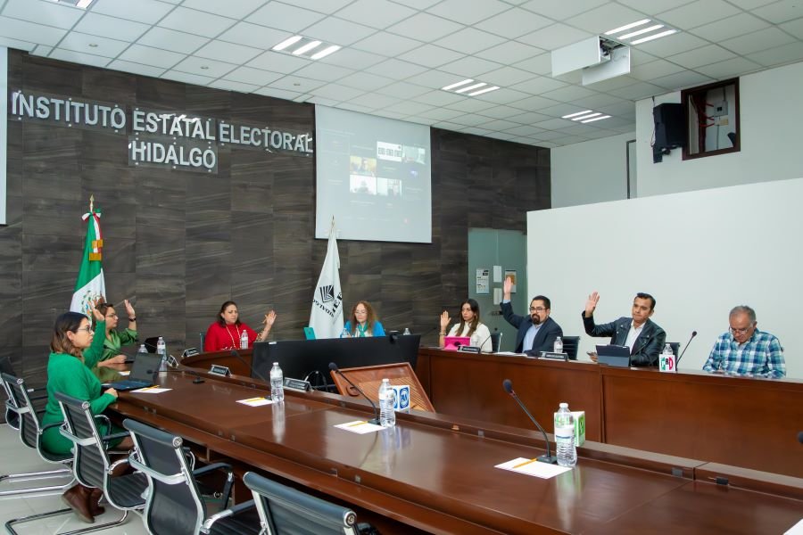 IEEH aprueba diseño de Documentación Electoral para la Elección Cuautepec 2024