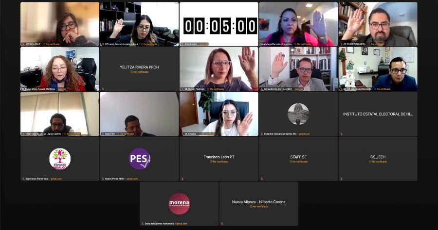 IEEH Presenta Informes de Monitoreo de Espacios Noticiosos Sobre la Elección Cuautepec 2024