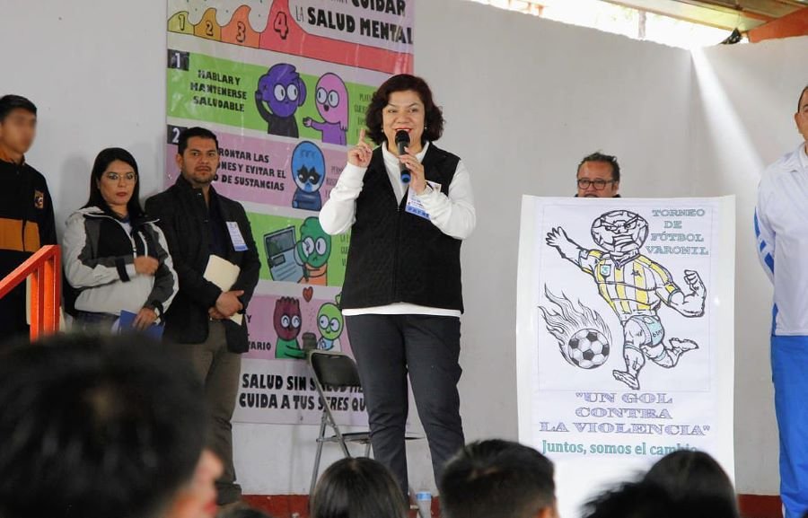 Inauguran 3er. Torneo de Futbol Varonil de la Secundaria General No. 3