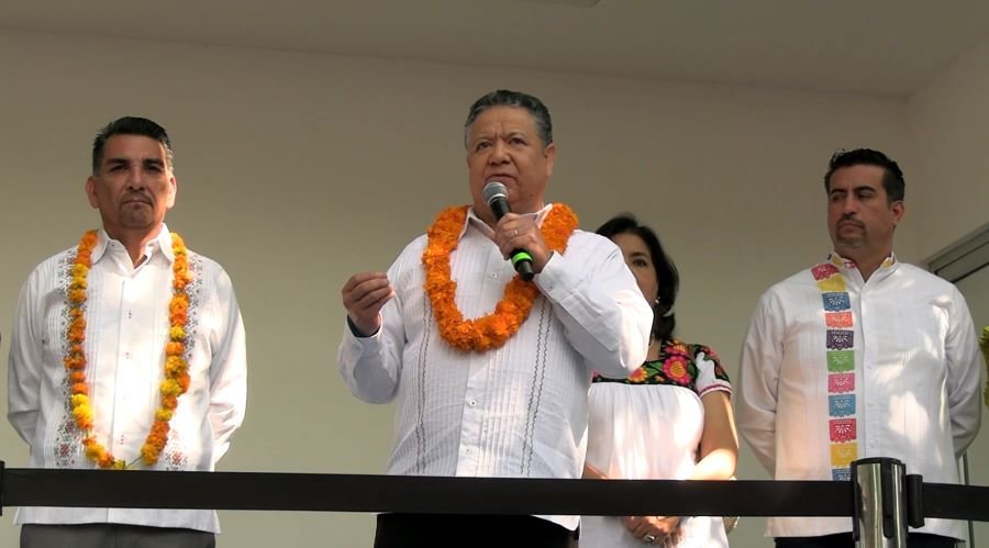 Julio Menchaca Inauguró La Intervención Gráfica Municipal, En El Centro Cultural Regional de La Huasteca Hidalguense “Nicandro Castillo”,