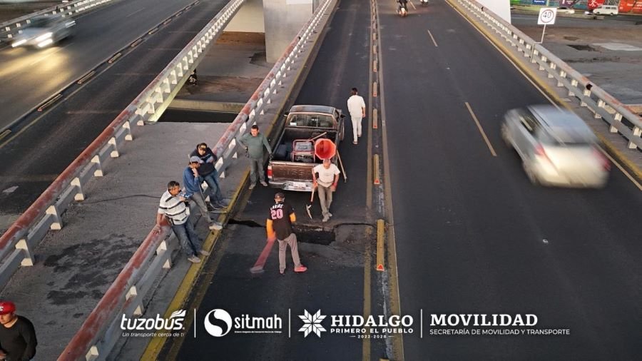 Mantenimiento al Carril Confinado del Tuzobús, Refuerza Seguridad y Eficiencia