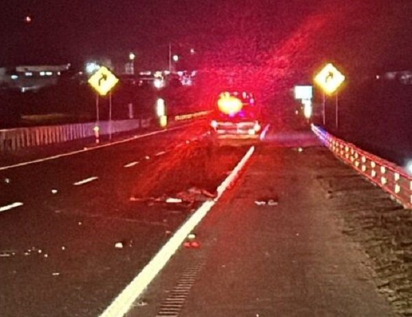 Horrenda Muerte de una Persona. Fue Atropellada y Despedazada por el Paso de los Vehículos en la México-Tuxpan