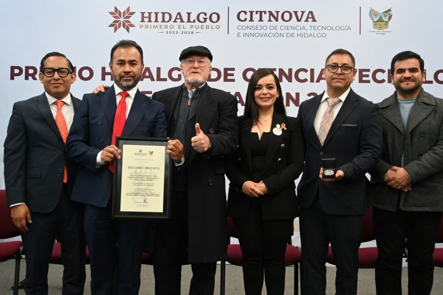 Reconocen a Talentos de la Innovación, Ciencia y Tecnología con el Premio Hidalgo 2024