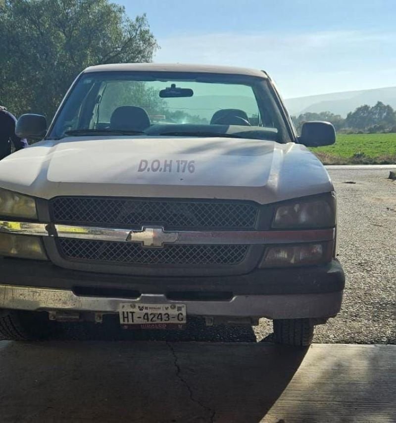 Recuperación de Vehículo Oficial, Propiedad de Caasim