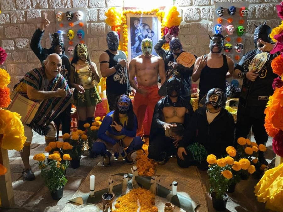 Sebiso Destaca Con Altar en Honor a la Comunidad Otomí de Santa Ana Hueytlalpan