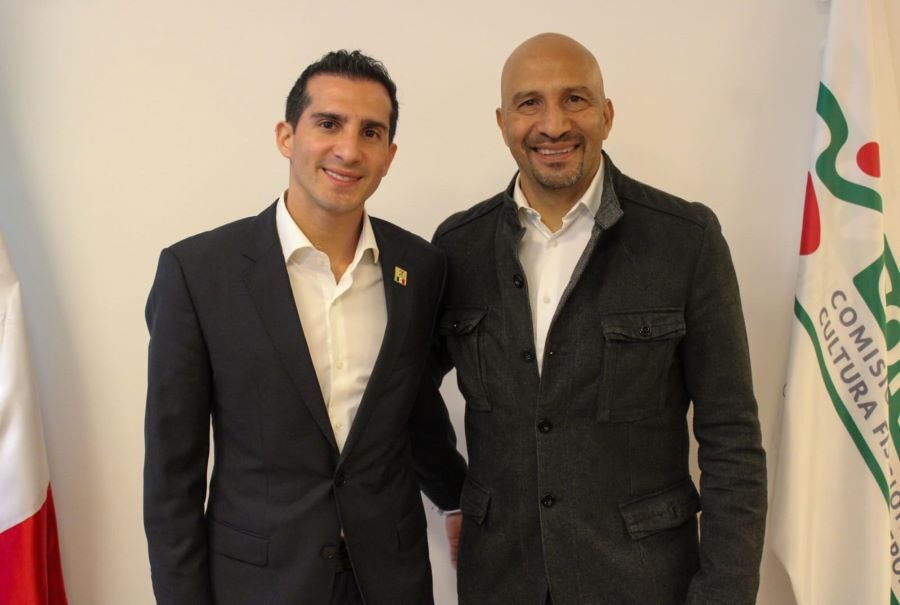 Visita El Director General del INHIDE a La Conade