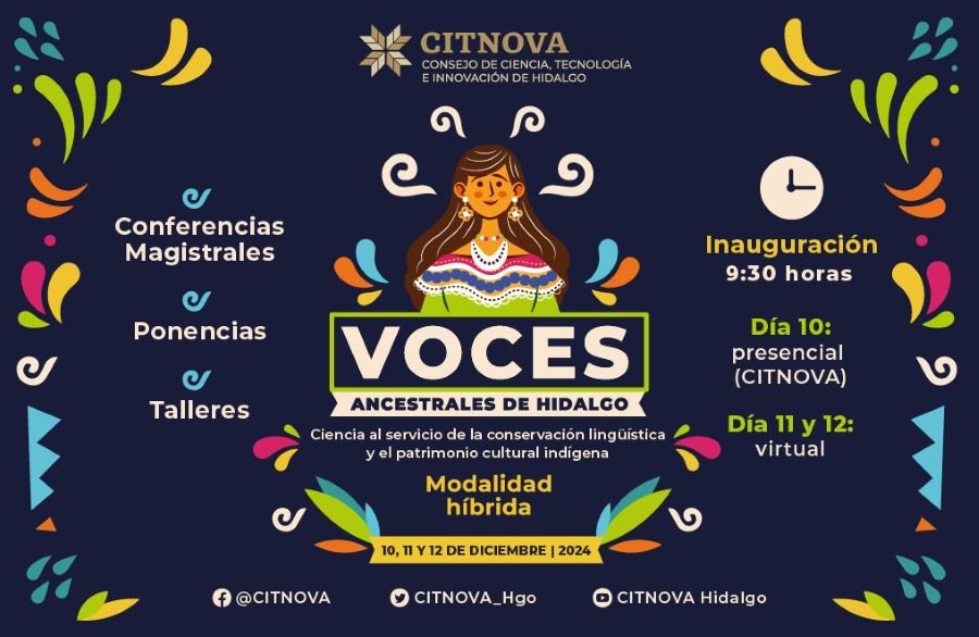 Citnova impulsa la conservación del patrimonio lingüístico a través de “Voces Ancestrales de Hidalgo”