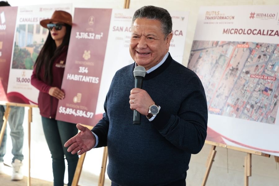 Anuncia  el Gobernador  Inversiones en Obras para San Agustin Tlaxiaca por más de 142 Millones de Pesos