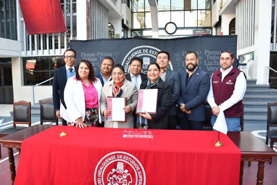 Firma de Convenio entre la Secretaría de Turismo y el Centro Hidalguense de Estudios Superiores