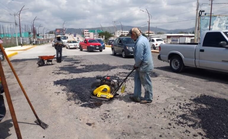 Gobierno Municipal de Tulancingo, Aplicara Más de 11 Mdp en Bacheo Conjuntando Recurso 2024 y El 2025