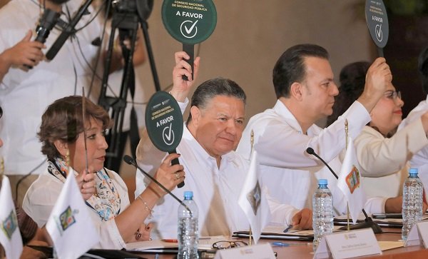 Participamos en la 50ª Sesión Ordinaria del CNSP, encabezado la Presidenta Claudia Sheinbaum, en Acapulco, Guerrero: Julio Menchaca