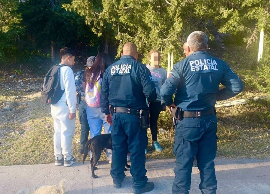 Policía Turística Localiza a Familia Extraviada en Mineral del Chico