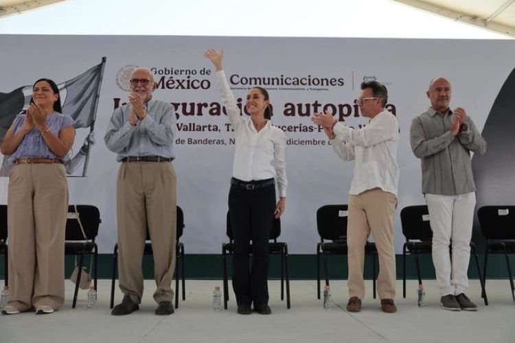 Presidenta Claudia Sheinbaum Inaugura Autopista Jala-Puerto Vallarta, Tramo: Bucerías-Puerto Vallarta