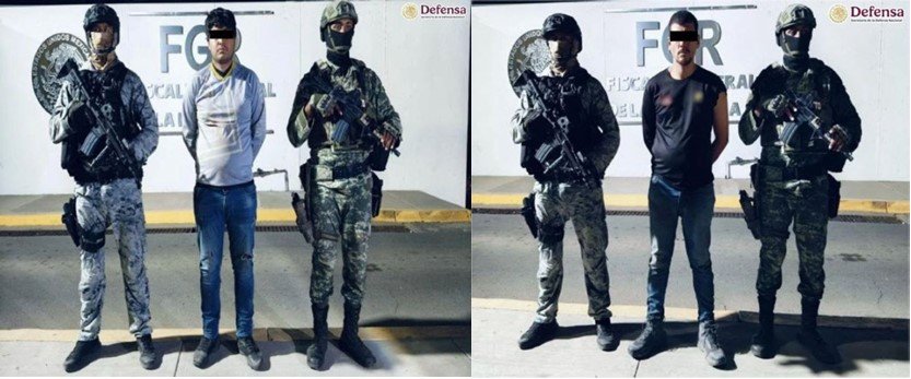 Resultado de Inteligencia Generada Por el Gabinete de Seguridad, en Sinaloa Fueron Detenidos Dos Sujetos en Posesión de Armas de Fuego y Fentanilo