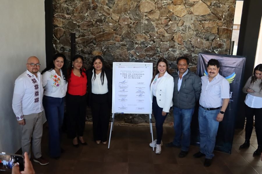 Universidad Intercultural del Estado de Hidalgo (UICEH) Firmó Carta Compromiso Con Cinco Municipios