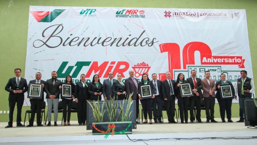 Universidad Tecnológica de Mineral de La Reforma Conmemora Su 10° Aniversario