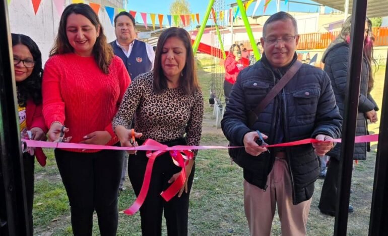Dif Tulancingo Inaugura Desayunador en el Preescolar “Fanny Anitua”